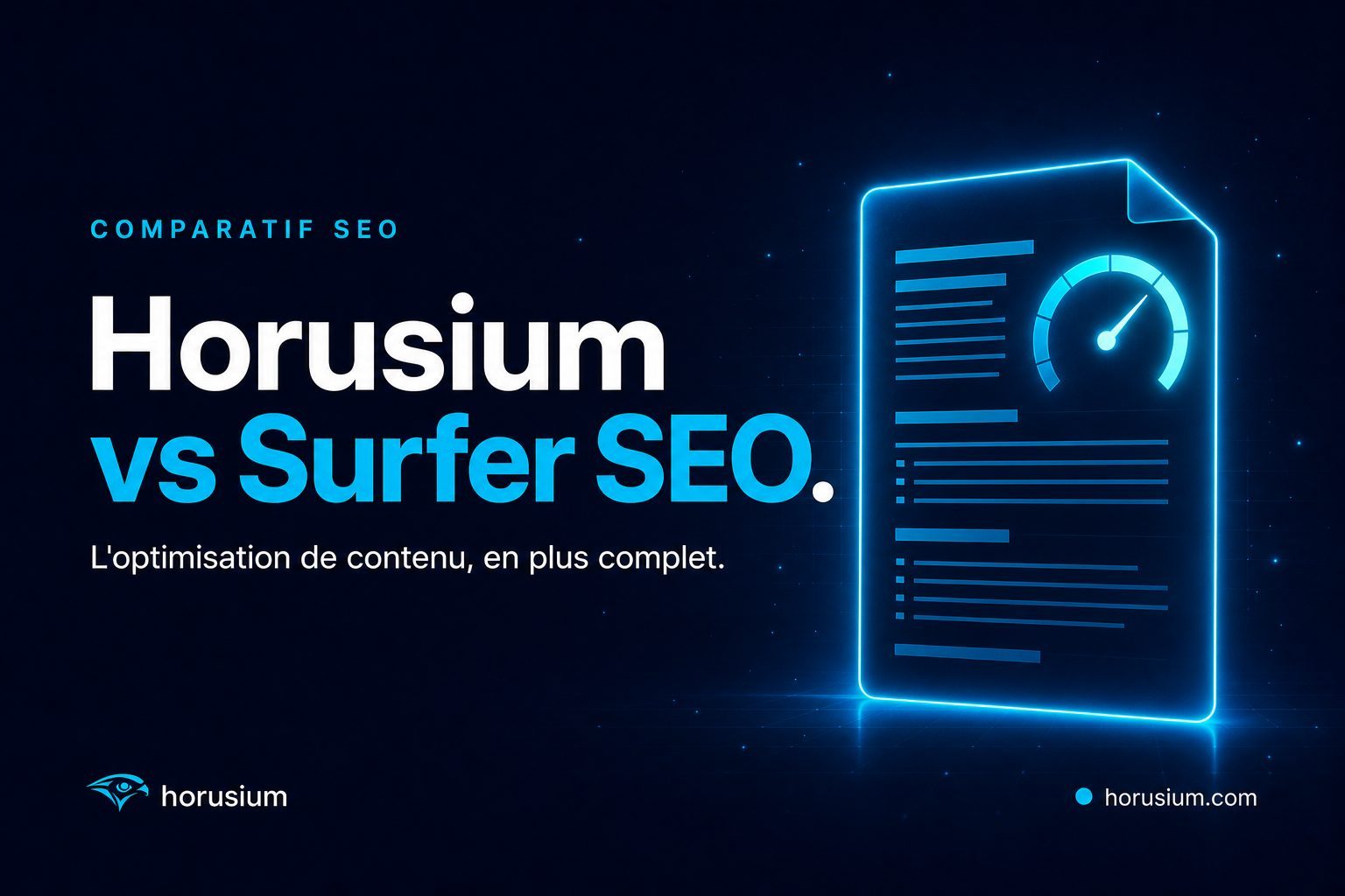 Horusium vs Surfer SEO : optimiser son contenu en 2026